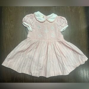 Vintage Laura Ashley smocked dress 6m